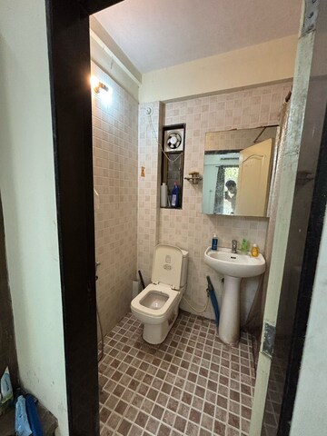 Bathroom in 2 BHK Apartment at Mainland Camelot Royale, Viman Nagar – for Rent
