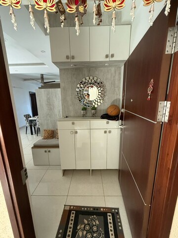 Kitchen in 2 BHK Apartment at Brigade Buena Vista, Budigere – for Rent