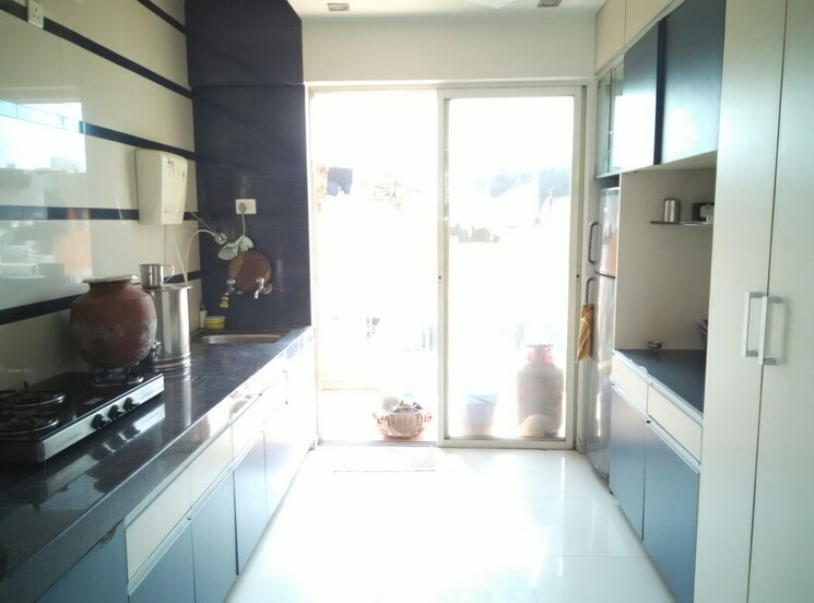 Kitchen, ganga-pavillions 2 Bedroom 1010 Sq.Ft. Apartment In Bt Kawade Road Pune 8903581