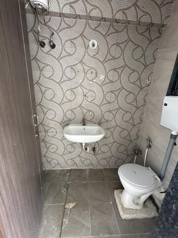 Bathroom in 2 BHK Apartment at Shah Royale, Kharghar – for Rent