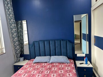 Bedroom in 2 BHK Apartment at Megapolis Symphony, Hinjewadi – for Rent