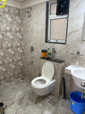 Bathroom in 2 BHK Apartment at Megapolis Symphony, Hinjewadi – for Rent