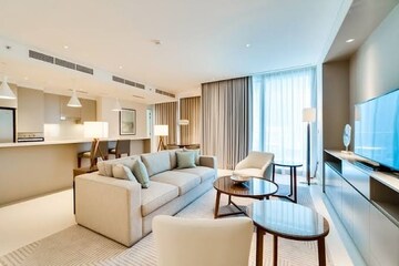 Living Room in 2 BHK Apartment at SS The Leaf, Sector 85 – for Sale