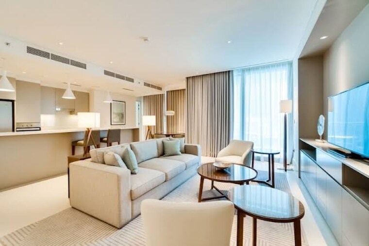 Living Room, ss-the-leaf 2 Bedroom 1640 Sq.Ft. Apartment In Sector 85 Gurgaon 8903644