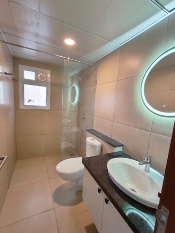 Bathroom in 3.5 BHK Apartment at Prestige Waterford, Whitefield – for Rent