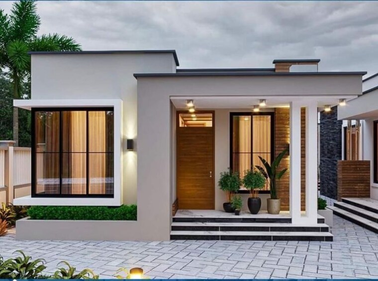Exterior View, kannadi i 2 Bedroom 801 Sq.Ft. Villa In KannadI I Palakkad 8903682