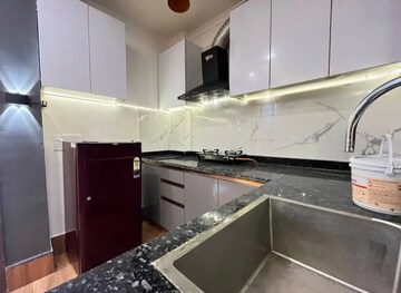 Kitchen in 2 BHK Builder Floor at Saket – for Rent