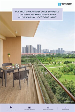 Balcony in 6+ BHK Penthouse at Kalpataru Vista, Sector 128 – for Sale
