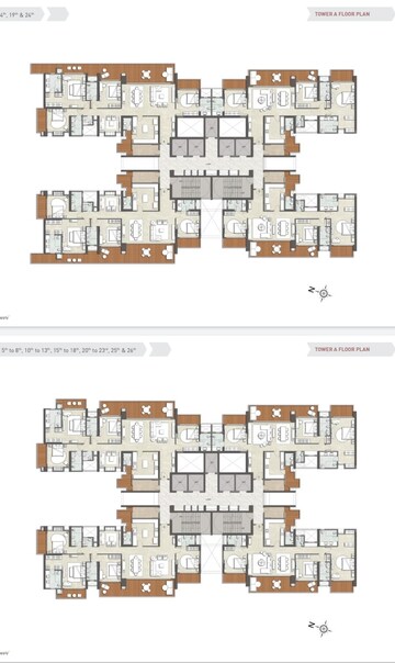 Master Plan in 6+ BHK Penthouse at Kalpataru Vista, Sector 128 – for Sale