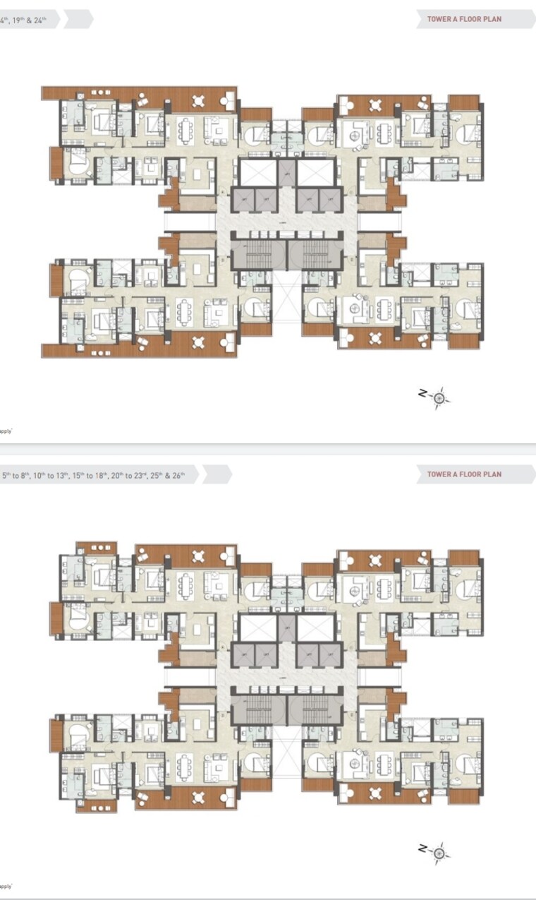 Master Plan, kalpataru-vista 6+ Bedroom 8000 Sq.Ft. Penthouse In Sector 128 Noida 8903715