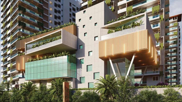 Exterior View, ananda-the-drizzle 3 Bedroom 1895 Sq.Ft. Apartment In Narsingi Hyderabad 8903754