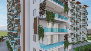 3 BHK Apartment – Exterior View View at Ananda The Drizzle, Narsingi - for Sale