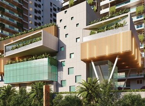 3 BHK Apartment – Exterior View View at Ananda The Drizzle, Narsingi - for Sale