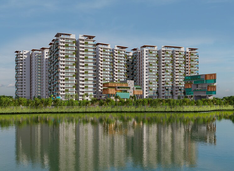 Exterior View, ananda-the-drizzle 3 Bedroom 1895 Sq.Ft. Apartment In Narsingi Hyderabad 8903754