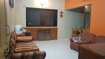 Living Room in 2 BHK Apartment at Nirmiti Horizon, Aundh – for Rent