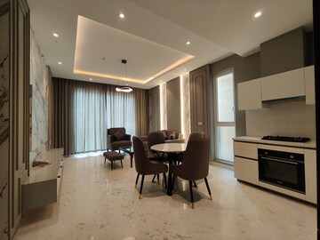 Living Room in 1 BHK Apartment at Bhartiya Leela Residences, Thanisandra Main Road – for Rent