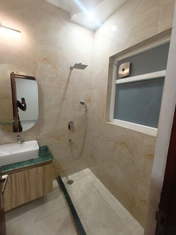 Bathroom in 3 BHK Builder Floor at Uday Park – for Rent