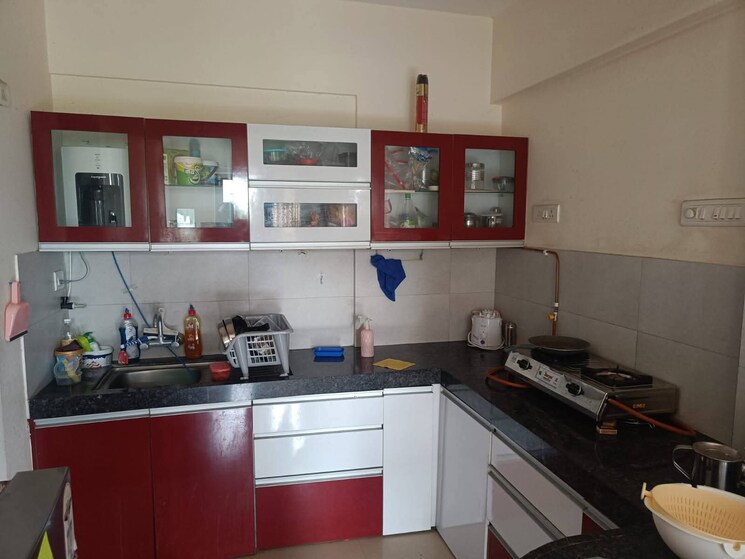 Kitchen, global-e-homes 2 Bedroom 1100 Sq.Ft. Apartment In Hinjewadi Pune 8903805