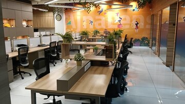 Team Area in  Office Space at Lodha Supremus 2, Wagle Industrial Estate – for Rent