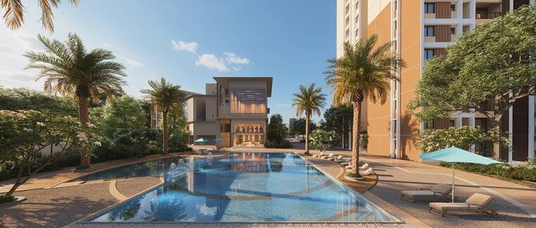 Swimming Pool, dsr-altitudes 3 Bedroom 2277 Sq.Ft. Apartment In Osman Nagar Hyderabad 8903846