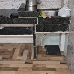 Kitchen in 1 RK Apartment at Dombivli West – for Sale