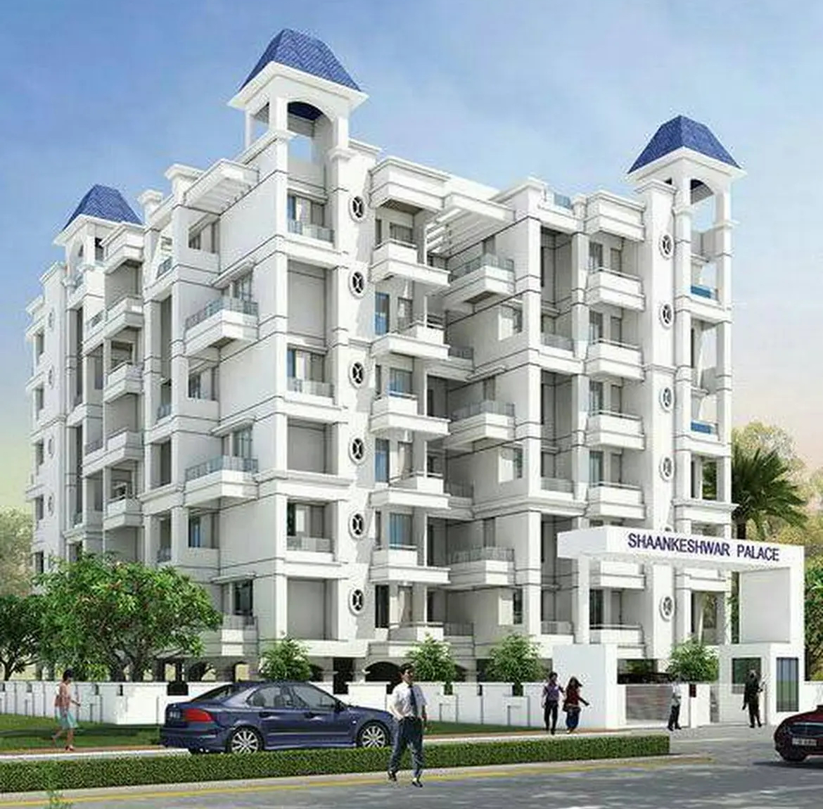 3 BHK 695 Sq.Ft. Apartment in Shankeshwar Palace