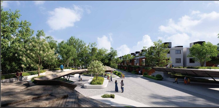 Exterior View, merusri-sunlit-grove 3 Bedroom 2005 Sq.Ft. Villa In Devanahalli Bangalore 8903860