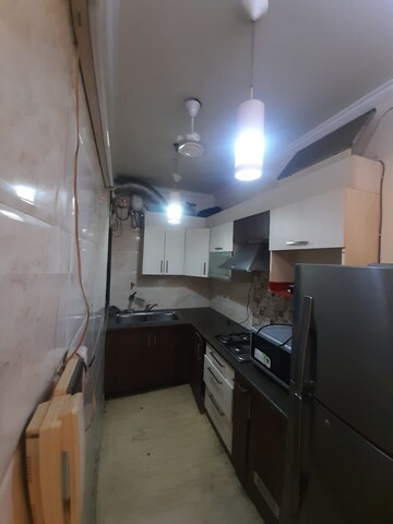 Kitchen in 2 BHK Builder Floor at Lajpat Nagar I – for Rent