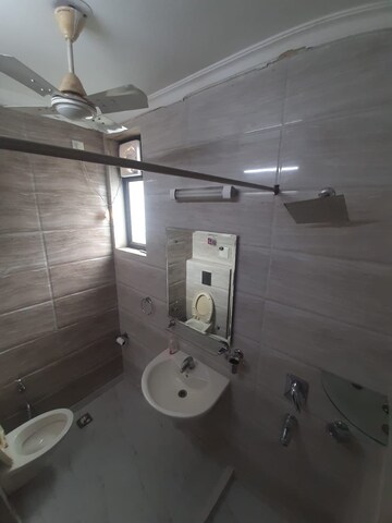 Bathroom in 2 BHK Builder Floor at Lajpat Nagar I – for Rent