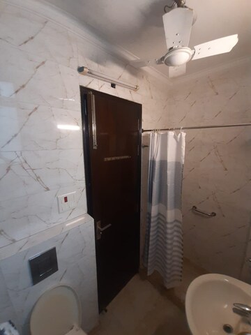 Bathroom in 2 BHK Builder Floor at Lajpat Nagar I – for Rent