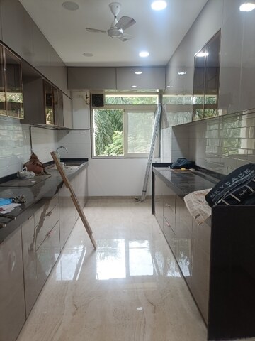 Kitchen in 3 BHK Apartment at Acropolis CHS, Vile Parle West – for Rent