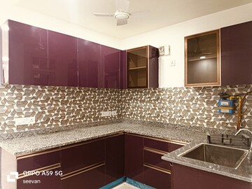 Kitchen in 3 BHK Builder Floor at Chattarpur – for Rent