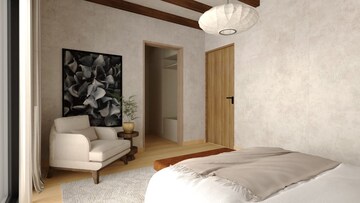 Bedroom in 5 BHK Villa at Surya Valencia, Sreeramanahalli – for Sale