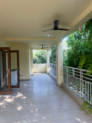Balcony in 3 BHK Apartment at Vasant Kunj – for Rent