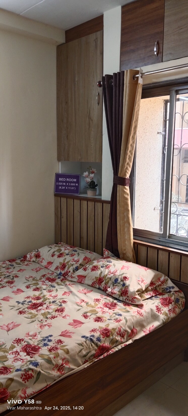 Bedroom, agarwal-krish-garden 2 Bedroom 900 Sq.Ft. Apartment In Nalasopara West Palghar 8904034