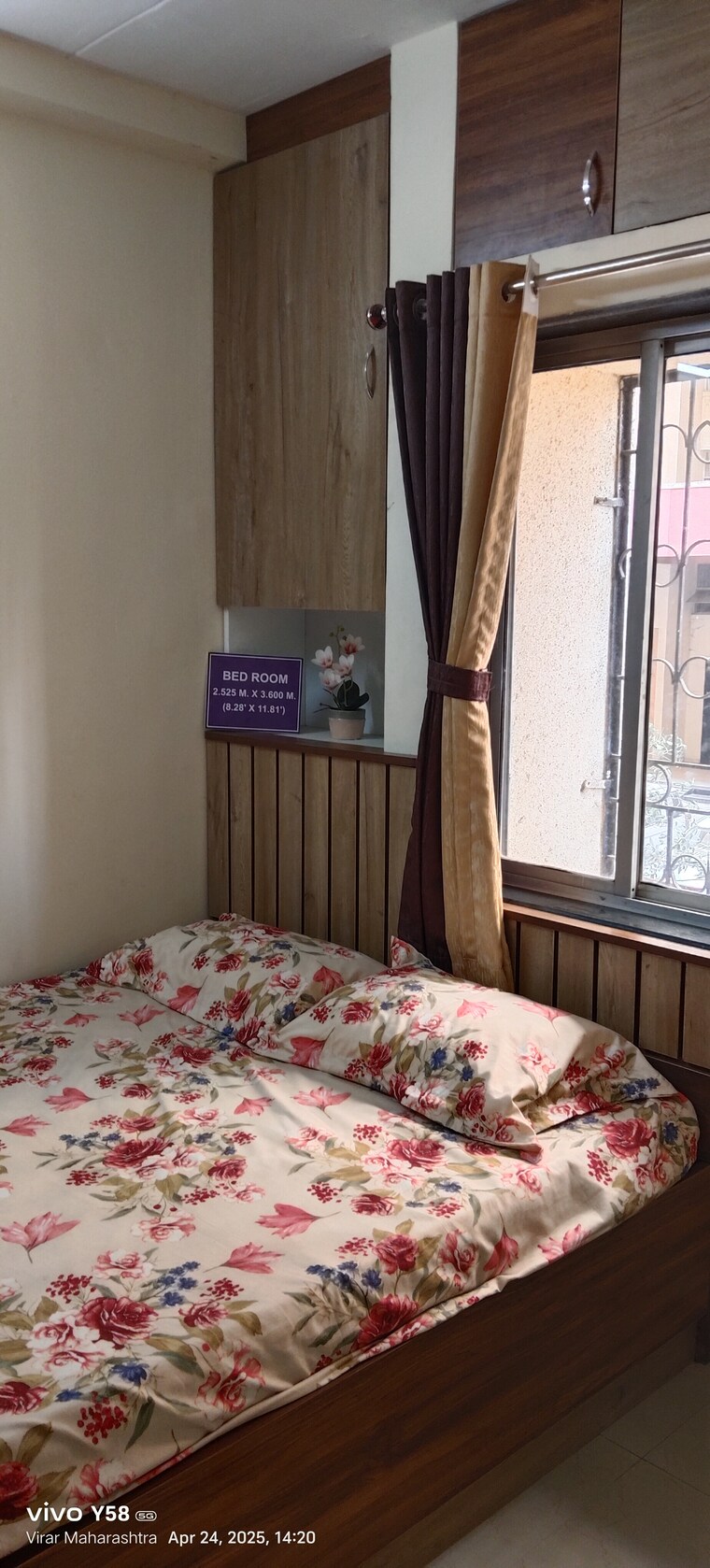 Bedroom, agarwal-krish-garden 2 Bedroom 900 Sq.Ft. Apartment In Nalasopara West Palghar 8904034