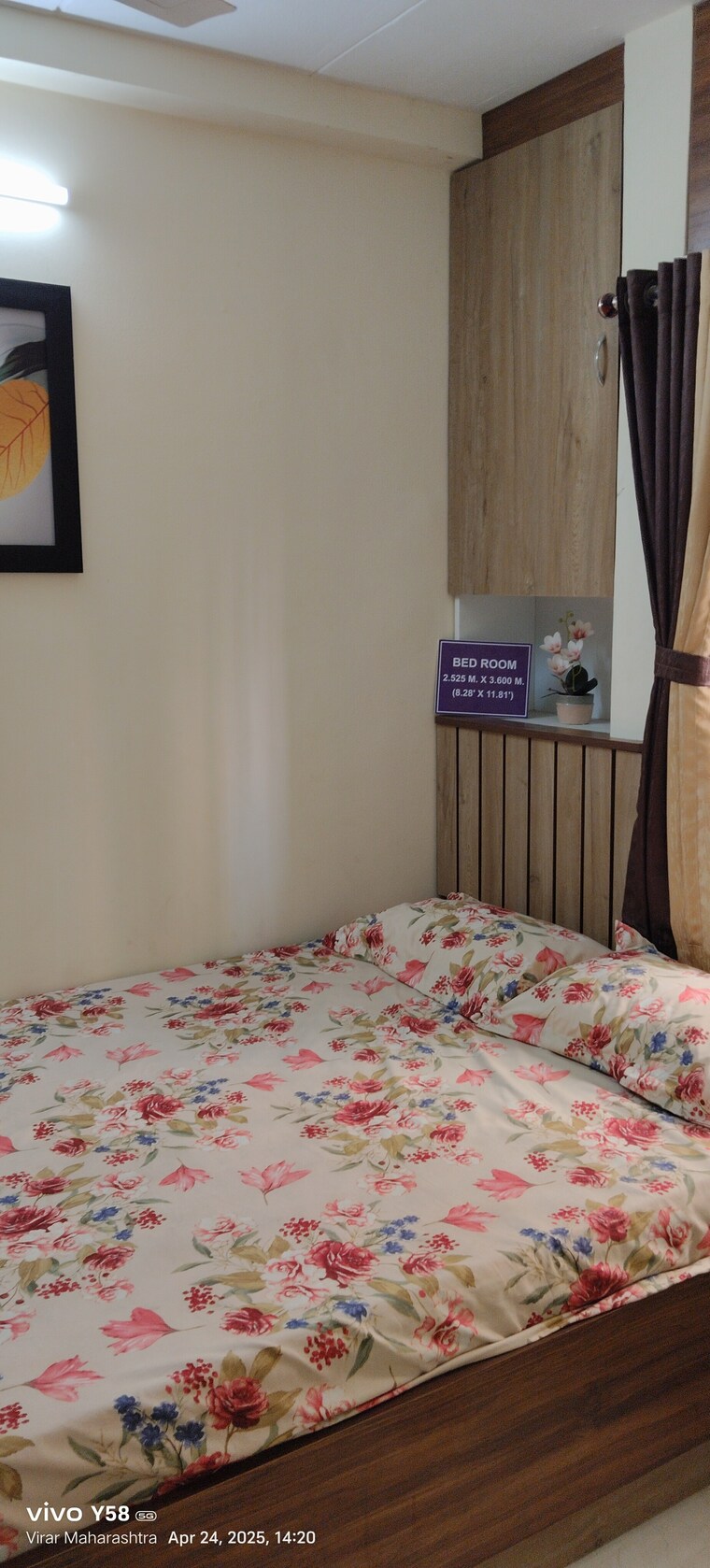 Bedroom, agarwal-krish-garden 2 Bedroom 900 Sq.Ft. Apartment In Nalasopara West Palghar 8904034