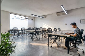 Floor Plan in  Office Space at Orville Business Port, Viman Nagar – for Rent