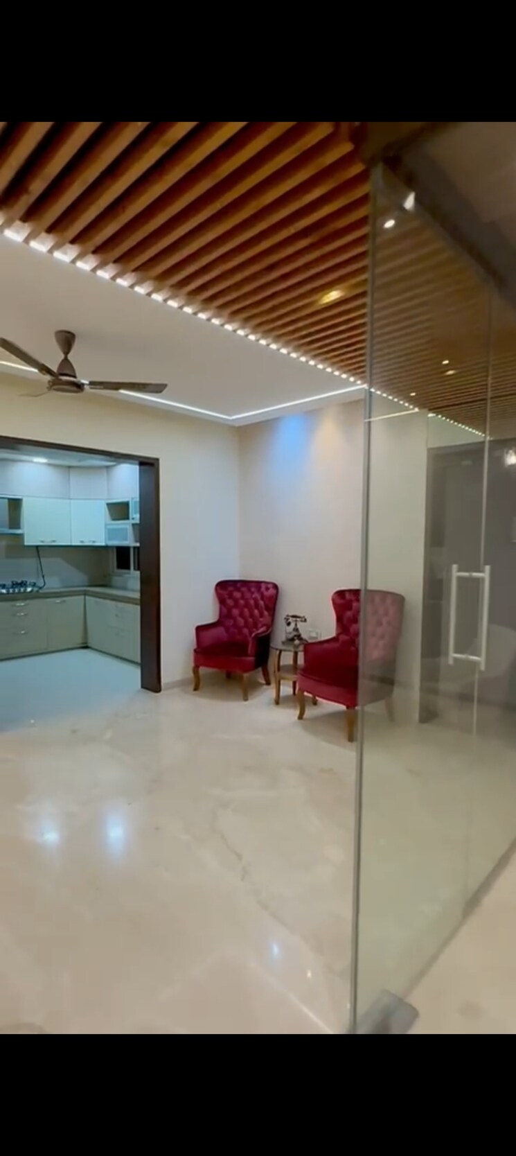 Living Room, dosti-group-imperia 5 Bedroom 2090 Sq.Ft. Apartment In Manpada Thane 8904064