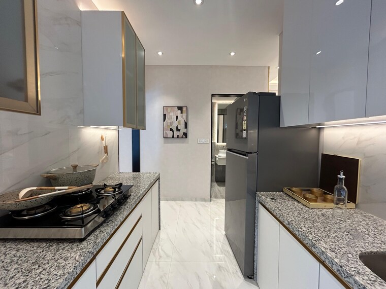 Kitchen, yukti-anchor-point-oasis 1 Bedroom 421 Sq.Ft. Apartment In Malad West Mumbai 8904091