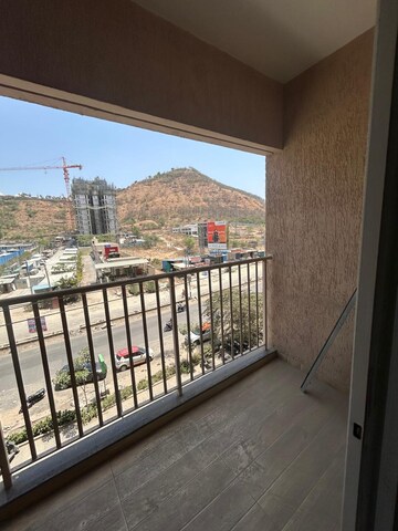 Balcony in 3 BHK Apartment at Godrej Green Cove, Mahalunge – for Rent