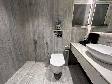 Bathroom in 3 BHK Apartment at Yukti Anchor Point Oasis, Malad West – for Sale