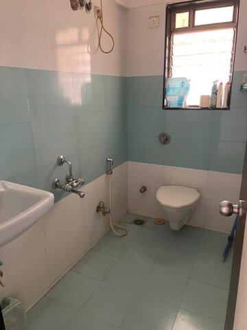 Bathroom in 2 BHK Apartment at Group Seven Rushi Heights, Goregaon East – for Sale
