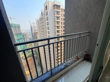 Balcony in 2 BHK Apartment at Ashar Metro Towers, Vartak Nagar – for Rent