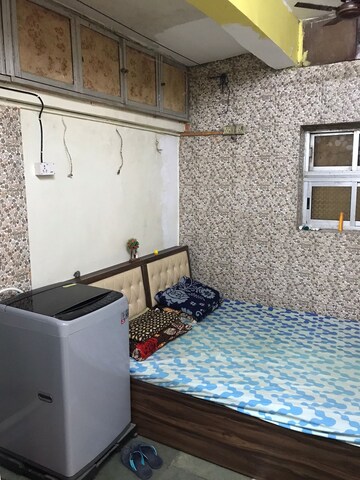 Bedroom in 1 BHK Apartment at Vrindavan CHS Thane West, Vrindavan Society – for Rent