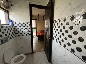 Kitchen in 2 BHK Builder Floor at Lajpat Nagar 4 – for Rent