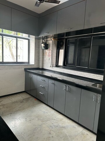 Kitchen in 3 BHK Penthouse at Tanuj Enclave, Vashi Sector 28 – for Rent