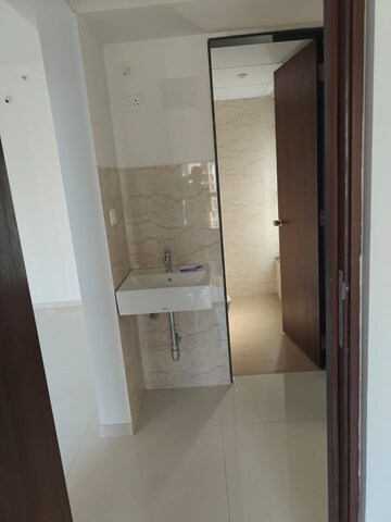 Bathroom in 2 BHK Apartment at Shapoorji Pallonji Sensorium, Hinjewadi – for Rent