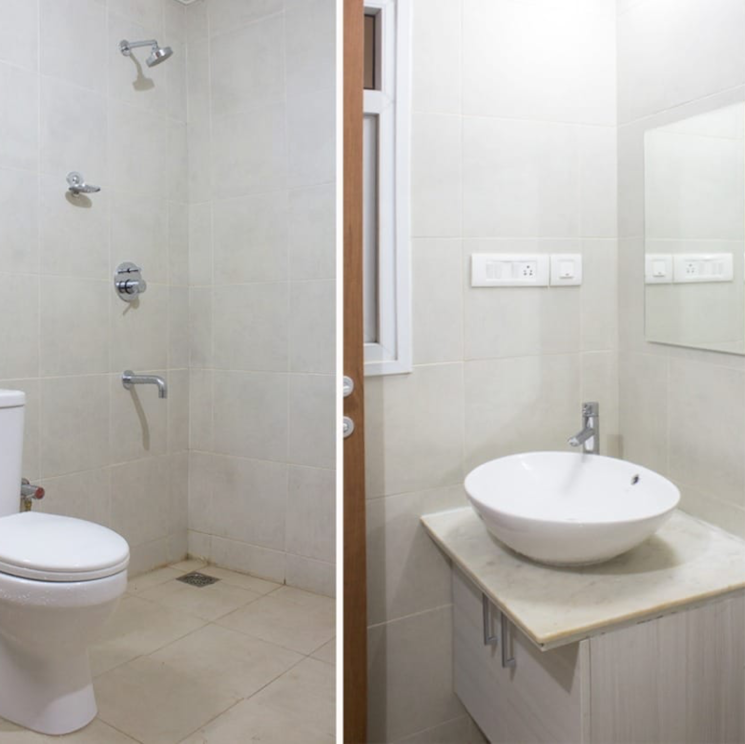 Bathroom, bhartiya-city Studio 500 Sq.Ft. Apartment In Kannur Bangalore 8904221