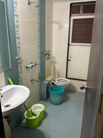 Bathroom in 3 BHK Apartment at Neelkanth Palms, Kapur Bawdi – for Rent
